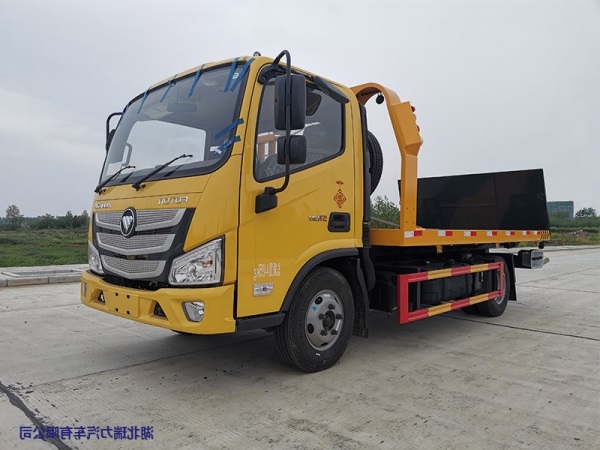 福田歐馬可一拖二清障車(chē)